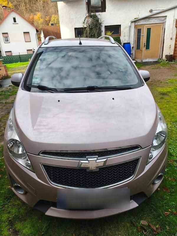 Gebraucht Chevrolet Spark LT 60 PS (44 kW) 2012 Rot Kleinwagen