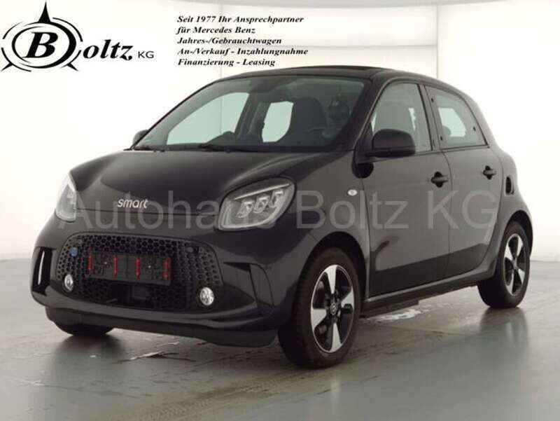 Schwarz Gebraucht 2021 Smart ForFour Electric Drive Exclusive Kleinwagen | 12.300 € (Fairer Preis) - Bild 1/4