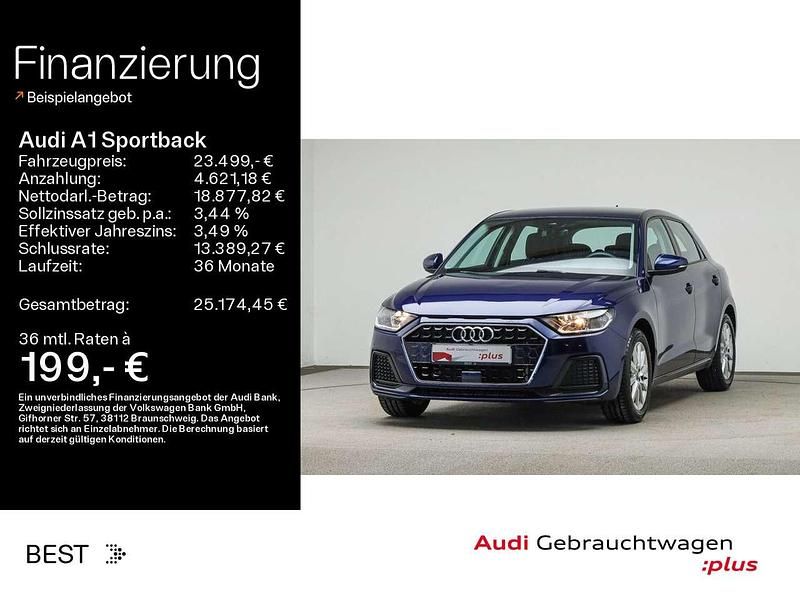 Gebraucht Audi A1 Advanced 95 PS (69 kW) 2025 Navarrablau metallic Limousine