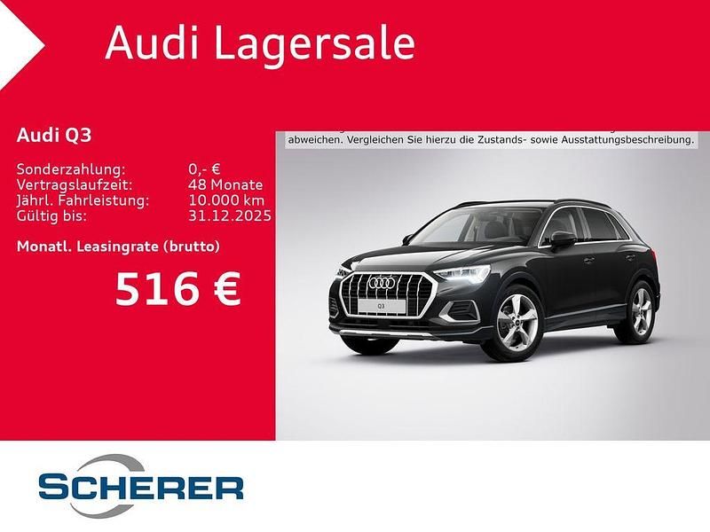Schwarz Neu 2025 Audi Q3 Advanced Plus SUV | 43.590 € (Guter Preis) - Bild 1/3