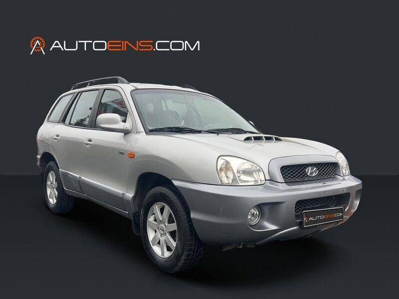 Silber Gebraucht 2002 Hyundai Santa Fe SUV | 3.888 € (Teuer) - Bild 1/4