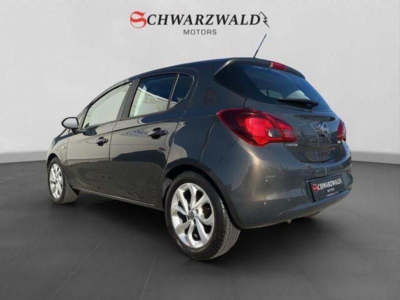 Gebraucht Opel Corsa Edition 101 PS (74 kW) 2015 Blau Kleinwagen