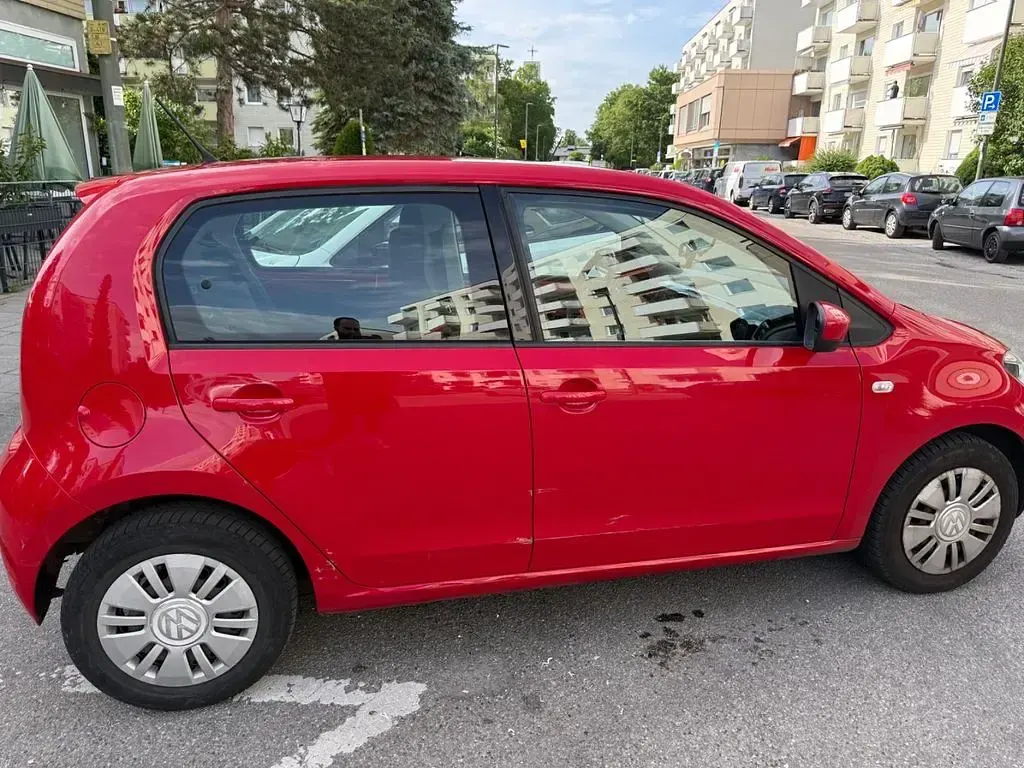 Gebraucht VW up! 60 PS (44 kW) 2016 Rot Kleinwagen