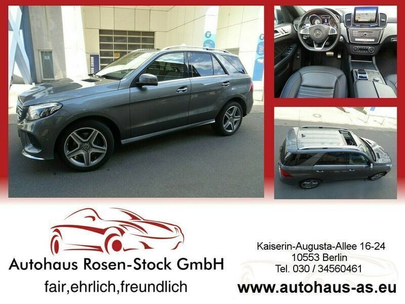 Selenitgrau met (metallic) Gebraucht 2018 Mercedes GLE350 AMG SUV | 37.900 € (Guter Preis) - Bild 1/3