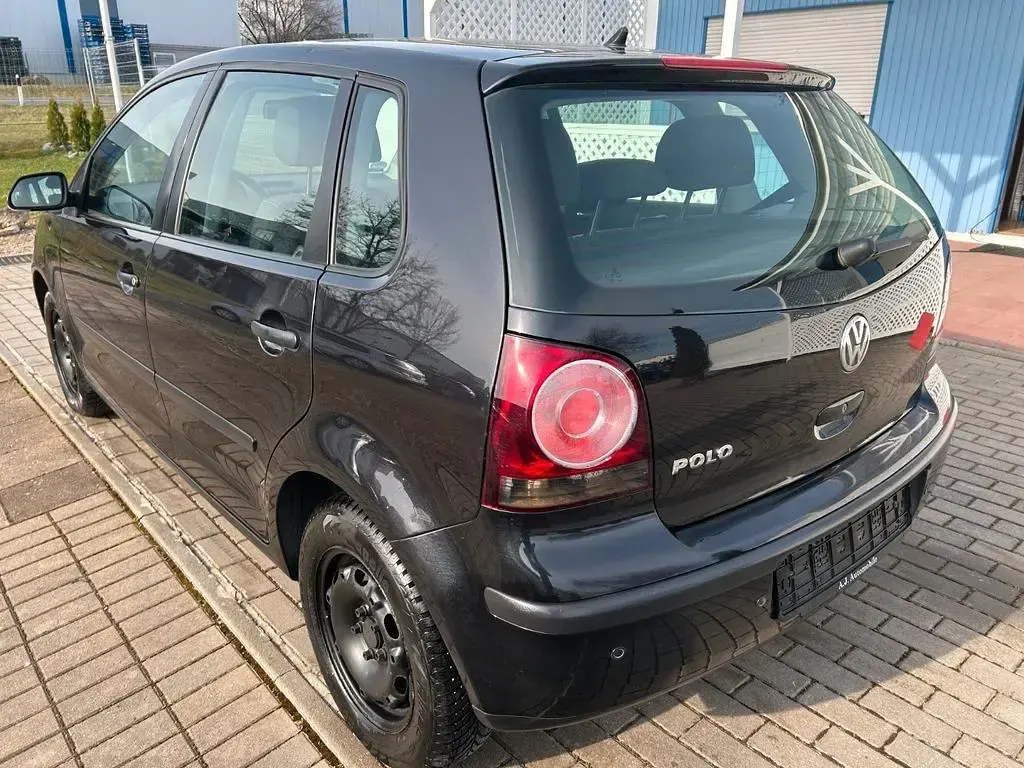 Gebraucht VW Polo Trendline 60 PS (44 kW) 2009 Schwarz Kleinwagen