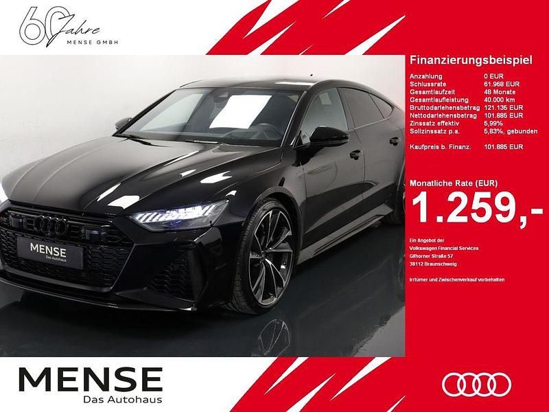 Schwarz Gebraucht 2023 Audi RS7 Sportback Sport Kleinwagen | 101.885 € (Fairer Preis) - Bild 1/4
