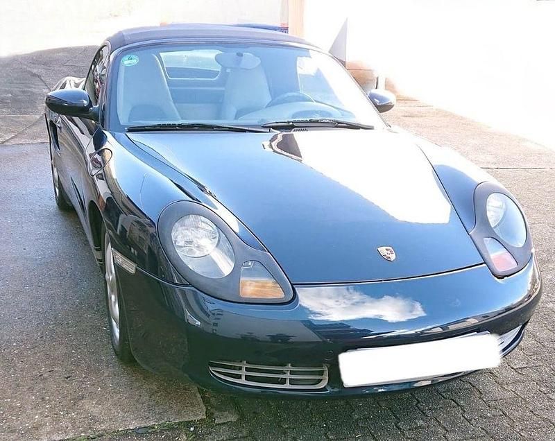 Gebraucht Porsche Boxster 228 PS (167 kW) 2000 Blau Cabrio