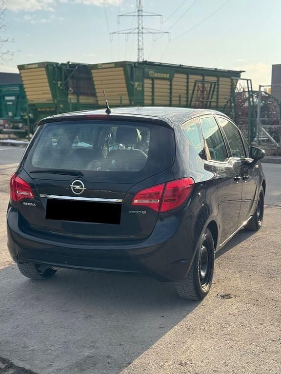 Gebraucht Opel Meriva 120 PS (88 kW) 2010 Schwarz Van / Kleinbus