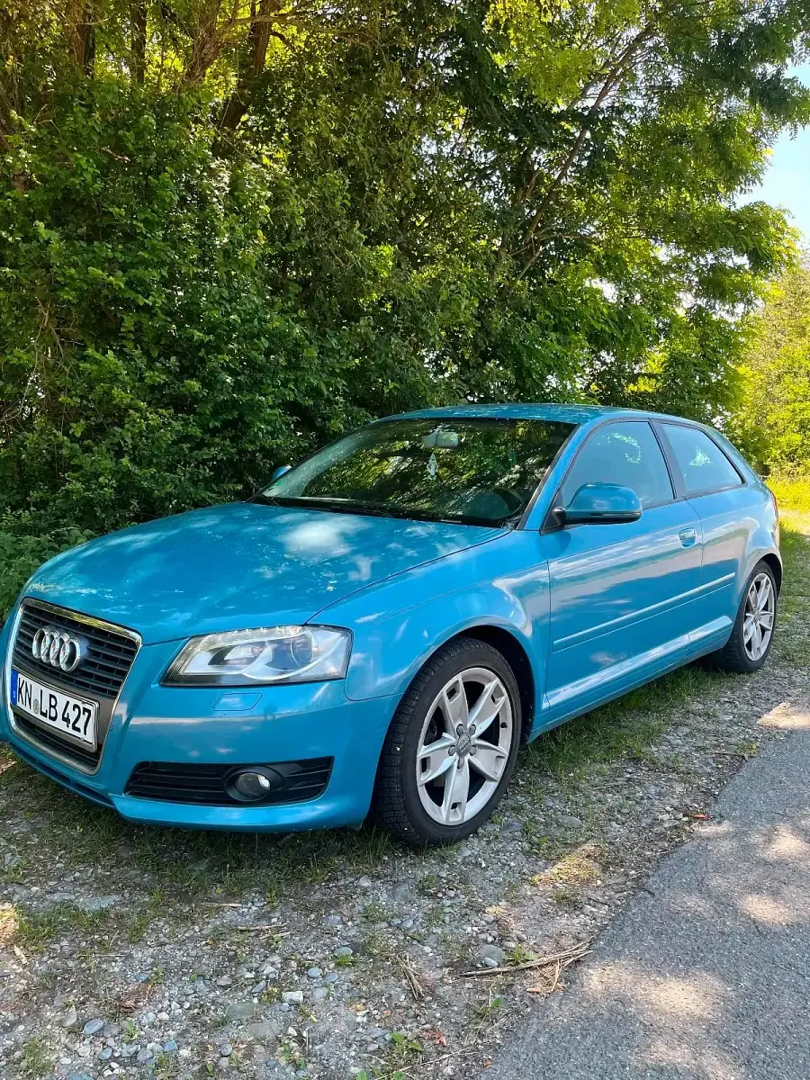 Gebraucht Audi A3 125 PS (91 kW) 2008 Blau Kleinwagen