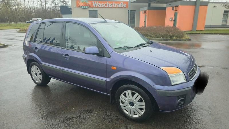 Gebraucht Ford Fusion 100 PS (73 kW) 2006 Blau Kleinwagen