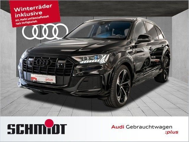Mythosschwarz metallic Gebraucht 2023 Audi Q7 S-Line SUV | 79.440 € (Fairer Preis) - Bild 1/2
