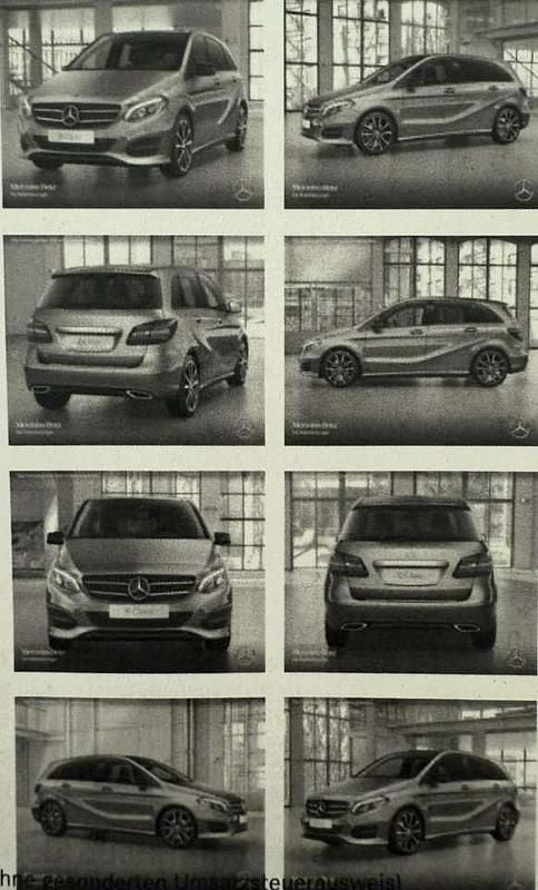 Gebraucht Mercedes B220 AMG line 184 PS (135 kW) 2018 Grau Van / Kleinbus