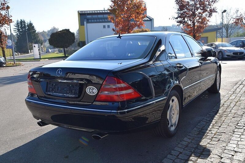 Gebraucht Mercedes S600 367 PS (269 kW) 2001 Schwarz Limousine