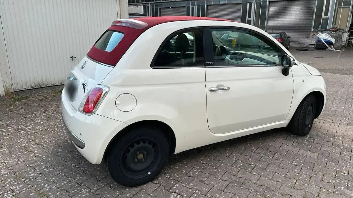 Gebraucht Fiat 500C Pop 69 PS (50 kW) 2012 Weiß Cabrio