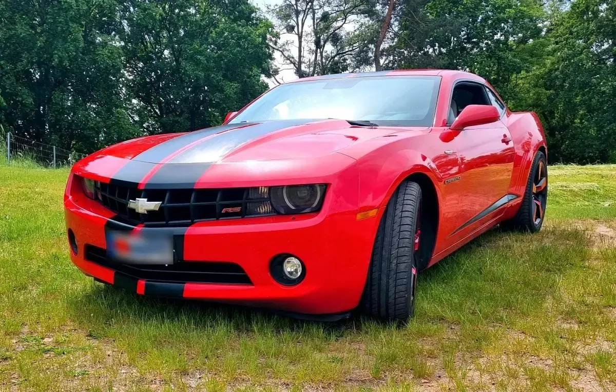 Gebraucht Chevrolet Camaro 315 PS (231 kW) 2011 Rot Coupé