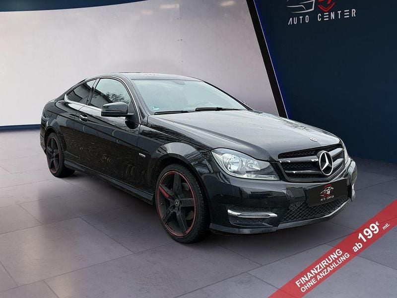 Gebraucht Mercedes C220 AMG line 170 PS (125 kW) 2015 Schwarz Coupé