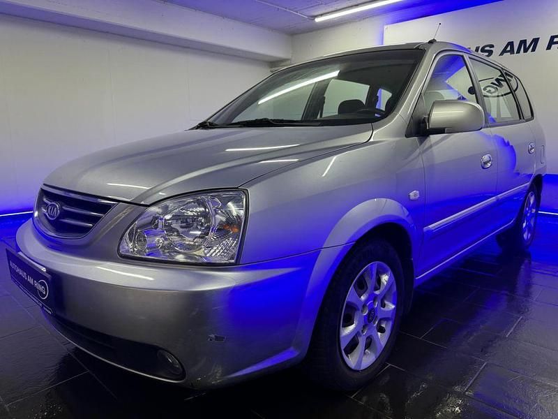 Gebraucht Kia Carens EX 113 PS (83 kW) 2006 Silber Van / Kleinbus