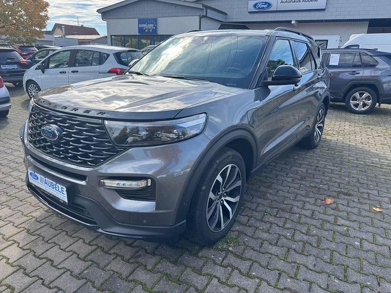 Grau Gebraucht 2021 Ford Explorer ST-Line SUV | 39.990 € (Superpreis) - Bild 1/4