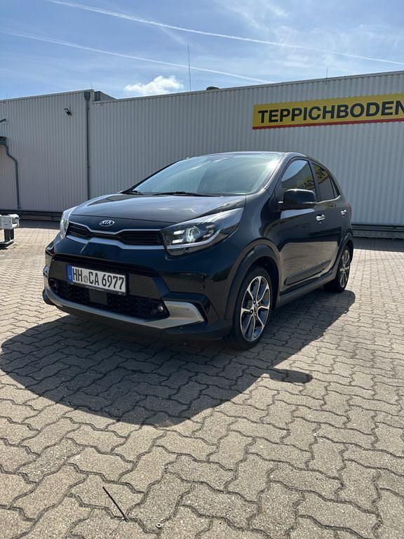 Schwarz Gebraucht 2021 Kia Picanto X-Line Kleinwagen | 12.400 € (Guter Preis) - Bild 1/4