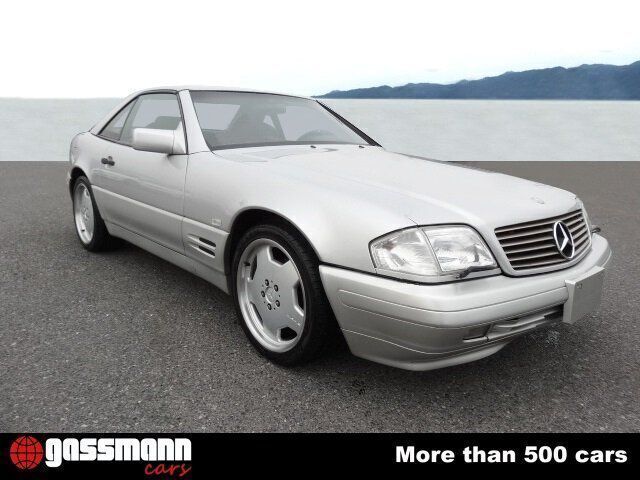 Gebraucht Mercedes SL320 231 PS (169 kW) 1996 Schwarz Cabrio