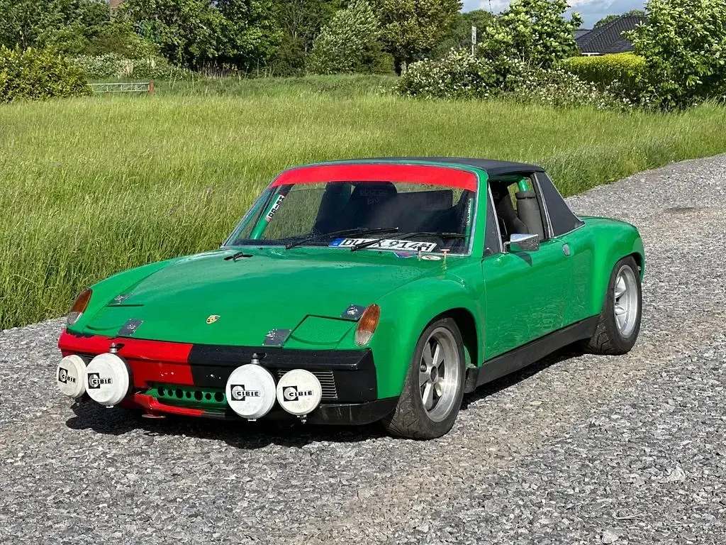Gebraucht Porsche 914-6 160 PS (117 kW) 1973 Grün Cabrio
