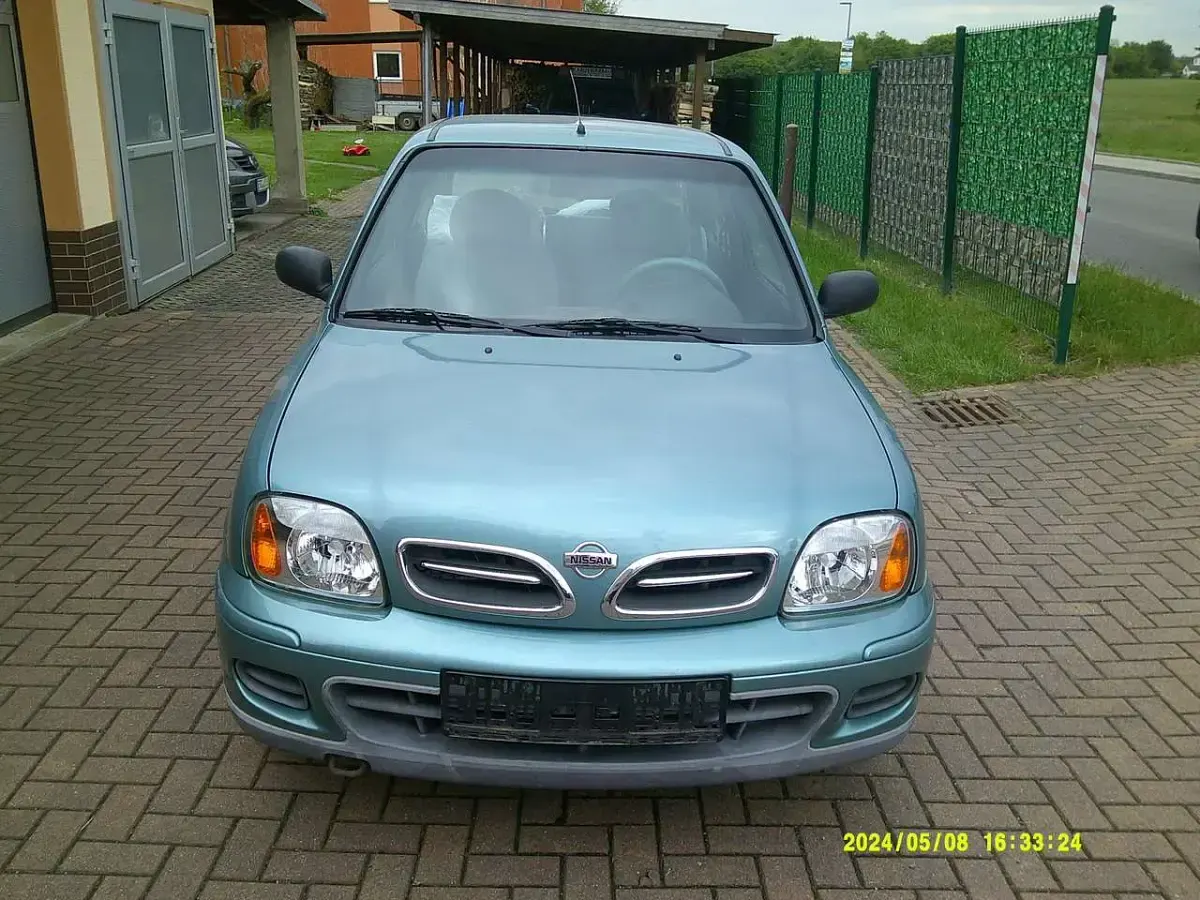 Gebraucht Nissan Micra Basis 54 PS (39 kW) 2002 Grün Kleinwagen