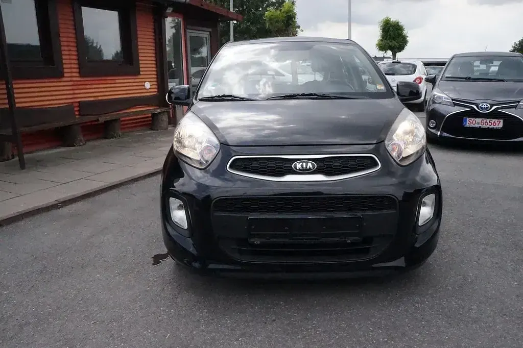 Gebraucht Kia Picanto 67 PS (49 kW) 2017 Schwarz Kleinwagen
