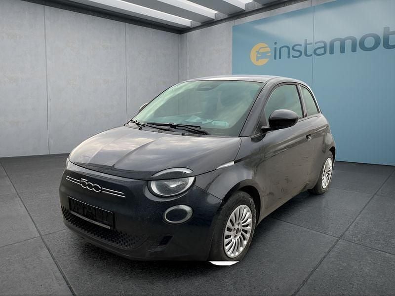 Schwarz Gebraucht 2022 Fiat 500e Action Kleinwagen | 13.399 € (Guter Preis) - Bild 1/4