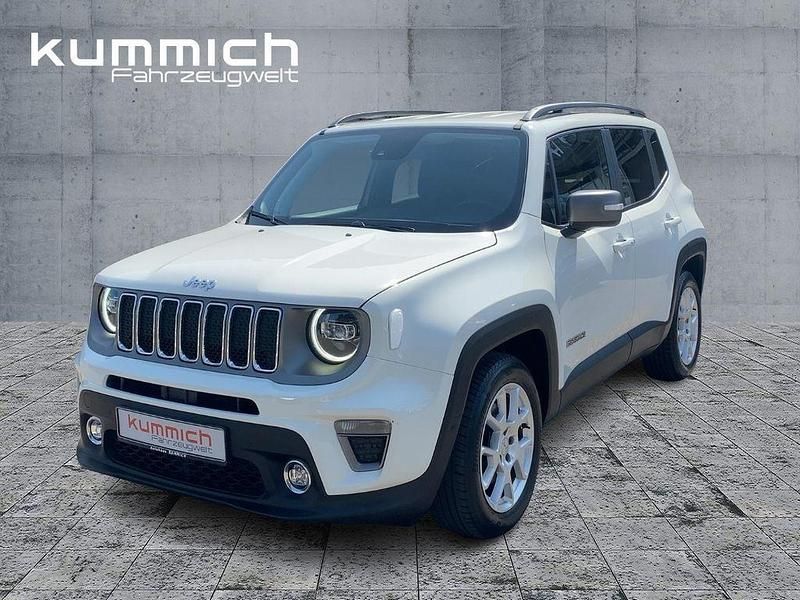 Weiß Gebraucht 2021 Jeep Renegade Limited SUV | 19.490 € (Fairer Preis) - Bild 1/4