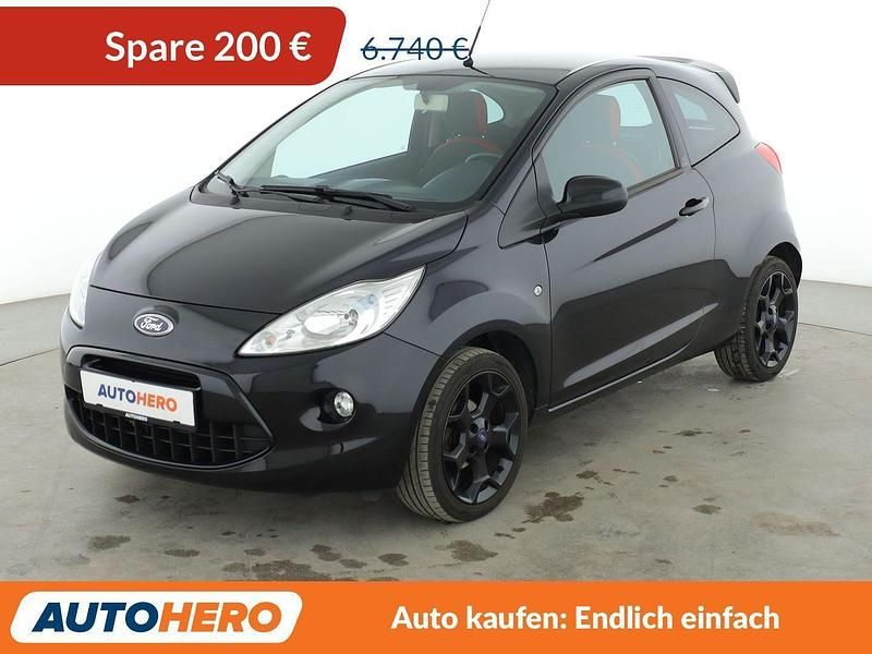 Schwarz Gebraucht 2015 Ford Ka Titanium Kleinwagen | 6.540 € (Etwas zu teuer) - Bild 1/3