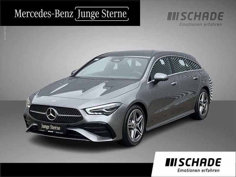 Grau Gebraucht 2024 Mercedes CLA220 AMG line Limousine | 37.950 € (Fairer Preis) - Bild 1/4