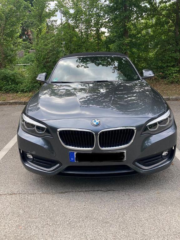 Gebraucht BMW 220 Advantage 184 PS (135 kW) 2018 Grau Cabrio