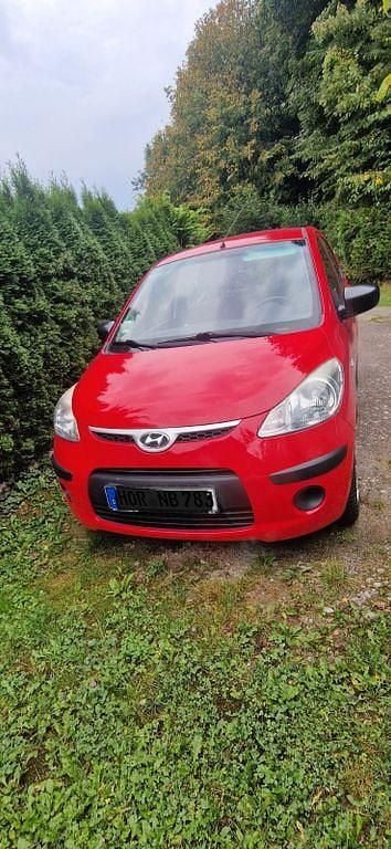 Rot Gebraucht 2008 Hyundai i10 Kleinwagen | 1.500 € (Superpreis) - Bild 1/4
