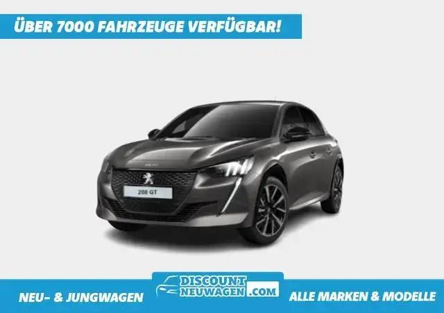 Platinium grau metallic Gebraucht 2023 Peugeot 208 GTi Kleinwagen | 20.590 € (Fairer Preis) - Bild 1/4