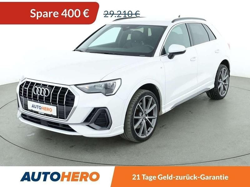 Ibisweiss Gebraucht 2020 Audi Q3 S-Line SUV | 28.810 € (Guter Preis) - Bild 1/3