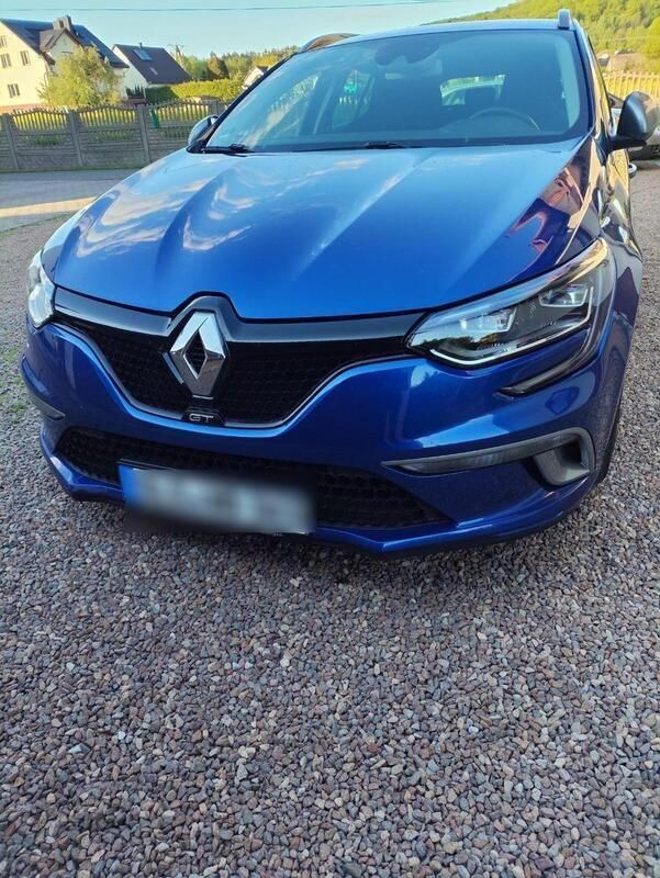 Blau Gebraucht 2018 Renault Mégane GrandTour GT Kombi | 17.900 € (Fairer Preis) - Bild 1/4