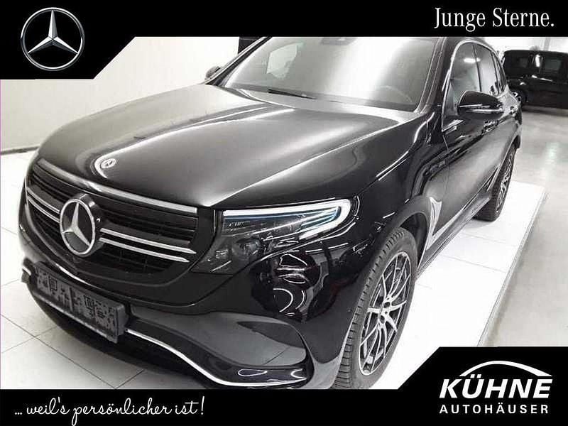 Schwarz, Gebraucht 2021 Mercedes EQC400 AMG SUV | 39.950 € (Fairer Preis) - Bild 1/4