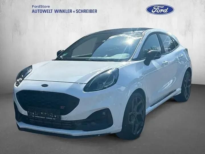 Frozen white Gebraucht 2021 Ford Puma ST SUV | 23.490 € (Fairer Preis) - Bild 1/4