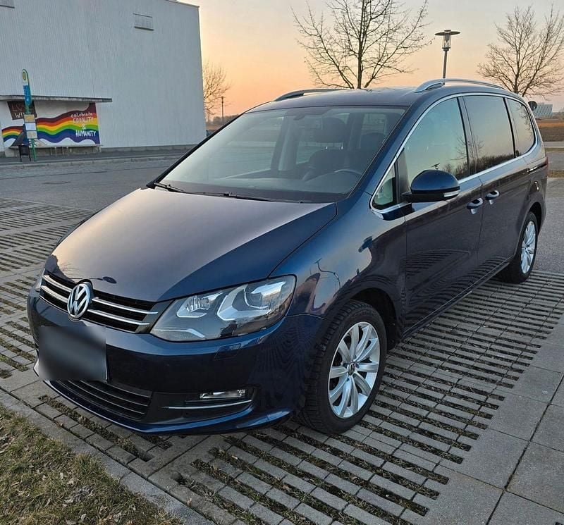 Brugt VW Sharan Highline 177 HK (130 kW) 2014 Blå MPV