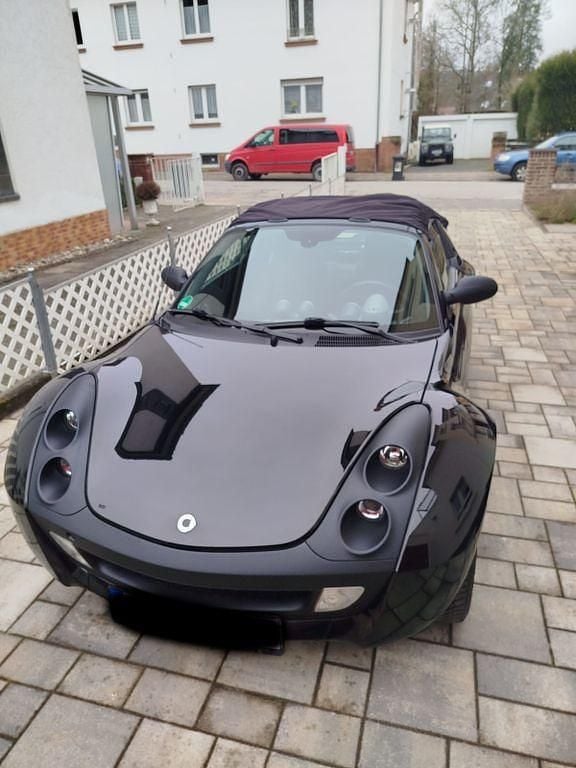 Usata Smart Roadster 82 CV (60 kW) 2005 Nero Cabrio