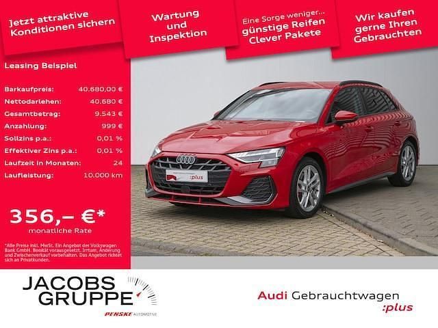 Progressivrot metallic Gebraucht 2025 Audi A3 S-Line | 40.680 € (Teuer) - Bild 1/4