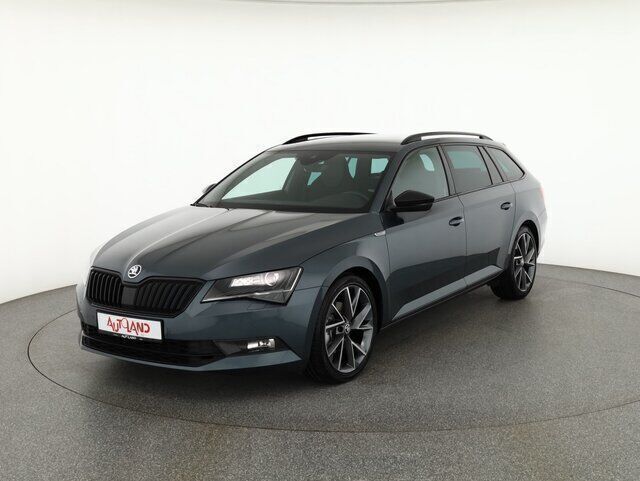 Grau Gebraucht 2019 Skoda Superb SportLine Kombi | 24.990 € (Fairer Preis) - Bild 1/4