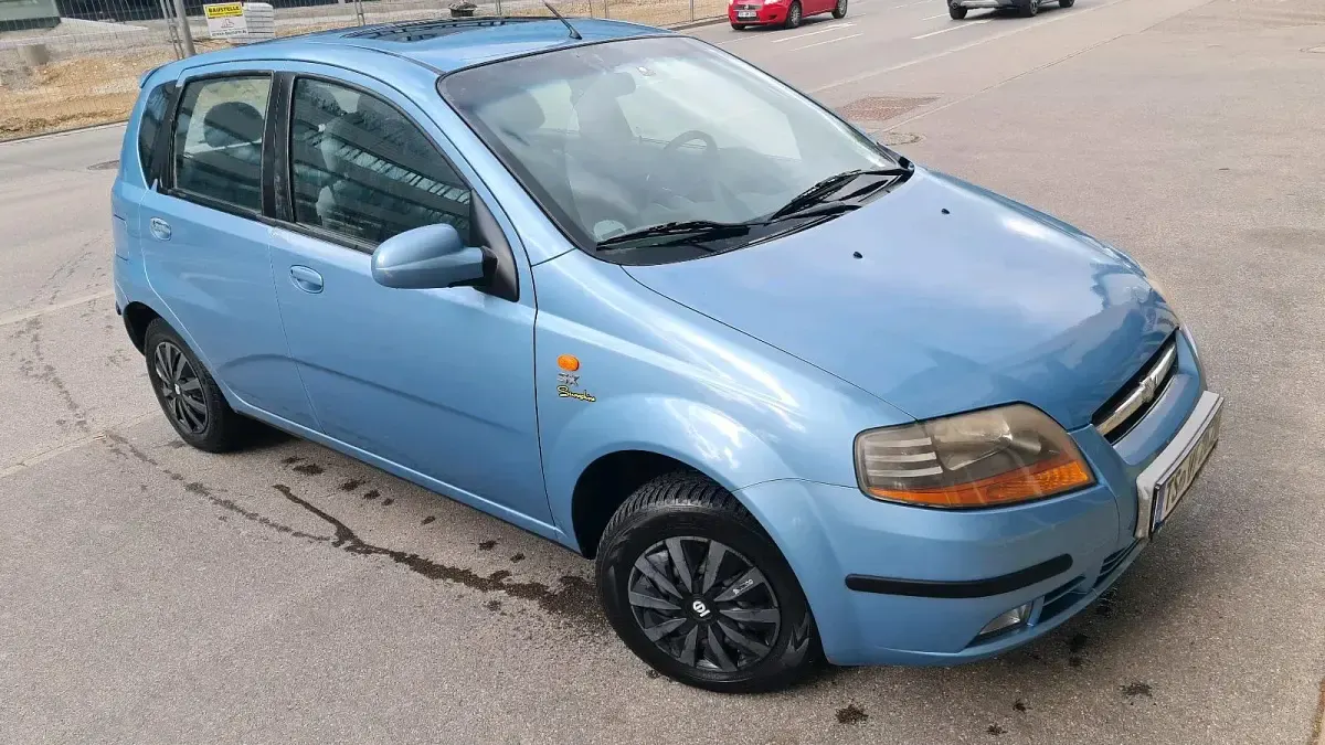 Gebraucht Chevrolet Kalos 90 PS (66 kW) 2005 Blau Limousine