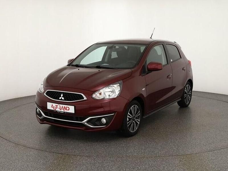 Rot Gebraucht 2018 Mitsubishi Space Star Edition+ Kleinwagen | 14.990 € (Teuer) - Bild 1/4