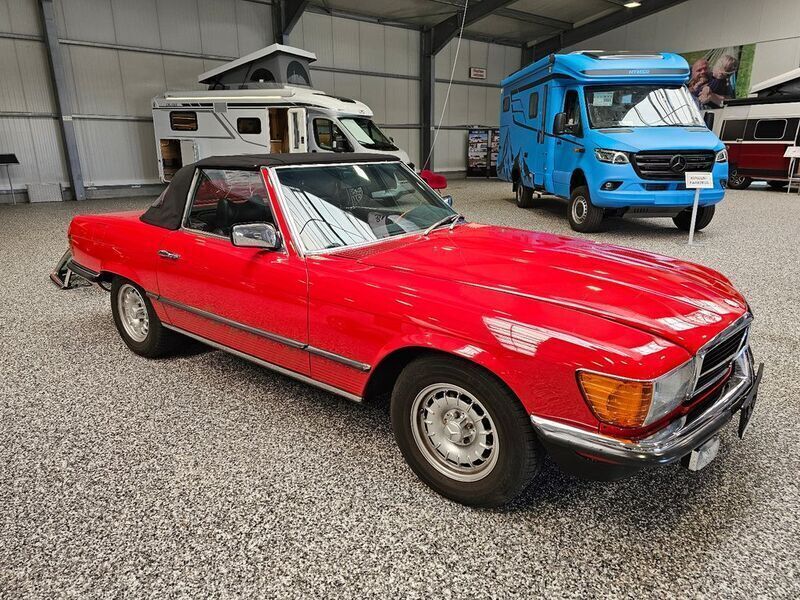 Rot Gebraucht 1982 Mercedes SL280 Cabrio | 25.900 € - Bild 1/4