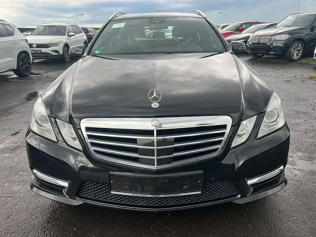 Brugt Mercedes E350 AMG 265 HK (194 kW) 2012 Sort Stationcar