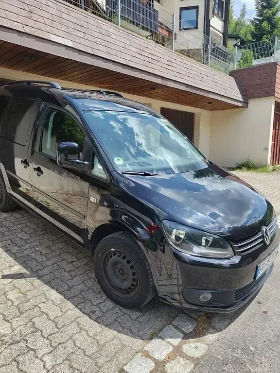 Gebraucht VW Caddy Comfortline 110 PS (80 kW) 2012 Schwarz Van / Kleinbus