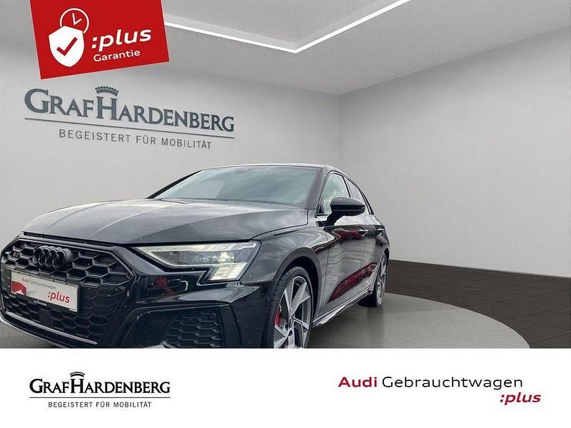 Mythosschwarz metallic Gebraucht 2024 Audi S3 Ambiente Limousine | 43.930 € (Fairer Preis) - Bild 1/4