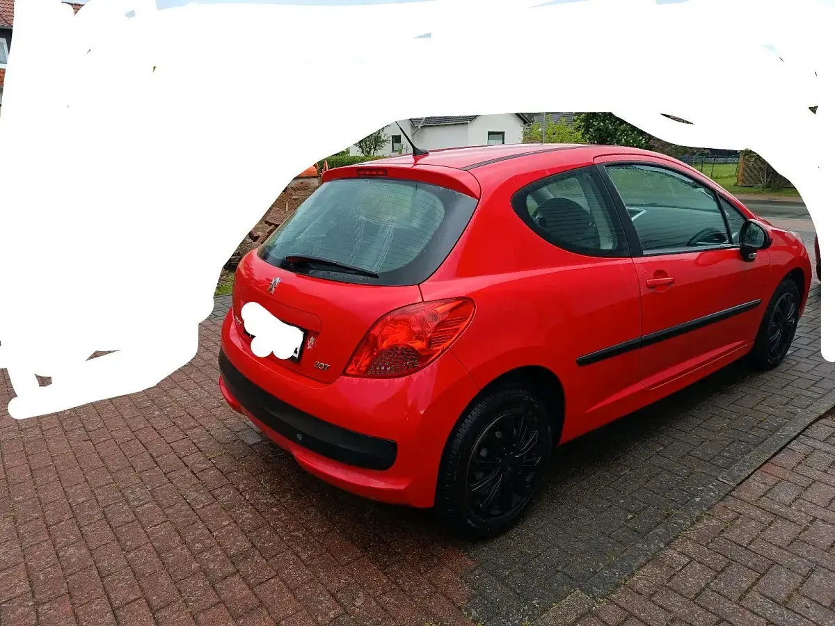 Gebraucht Peugeot 207 73 PS (53 kW) 2007 Rot Kleinwagen