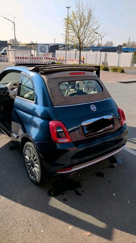 Gebraucht Fiat 500 69 PS (50 kW) 2017 Blau Cabrio